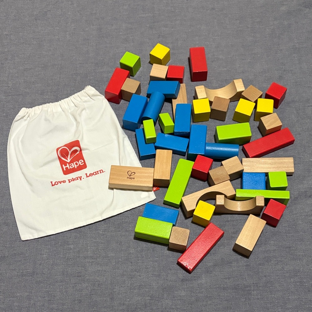 Hape Wooden Building Blocks